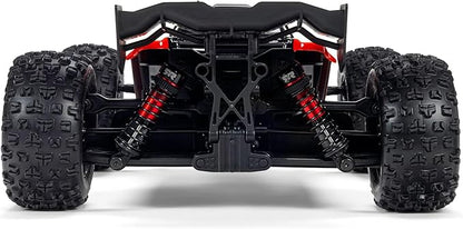 ARRMA 1/16 Mini Kraton 3S DSC 4X4 RTR Brushless Speed Truck Black/Red ARA2508T1