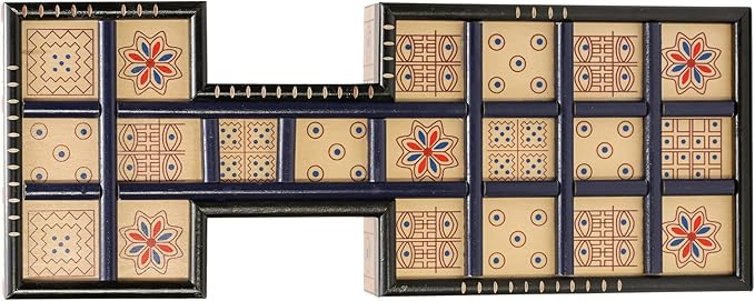 The Royal Game of Ur Board Game – Ancient Strategy Board Game for 2 Players Fast-Paced and Easy to Learn Over 4500 Years Old