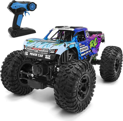 Remote Control Truck1:12 4x4 Offroad Waterproof RC Trucks Large Amphibious Remote Control CarDual Motors Crawler Vehicle Monster Toys with 2 Rechargeable Batteries Best Gift for Kids Adults