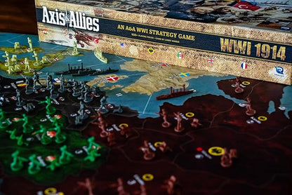 Renegade Game Studios Axis &amp Allies: WWI 1914 Board Game Strategy Multiplayer War Game for 2-8 Players