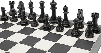 World Chess Championship Set Full Official Tournament Extra Queens Unique Sets for Kids and Adults Board Game Weighted Pieces (Extra Queens)