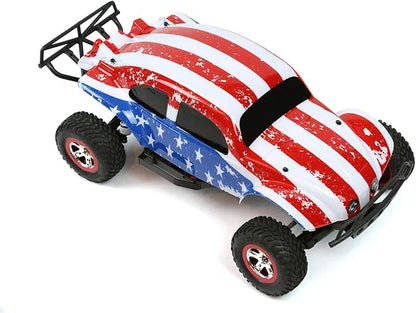 SummitLink Custom Body Flag Strip Style Compatible for 1/10 Scale RC Car or Truck (Truck not Included) SSB-FP-01
