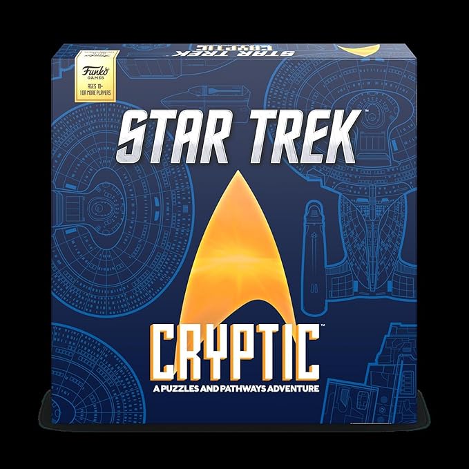 Funko Star Trek Cryptic - A Puzzles and Pathways Adventure for 1 or More Players Ages 10 and Up