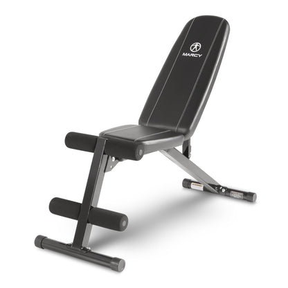 Marcy Multi-Position Adjustable Utility Bench for Home Gym Weightlifting and Strength Training