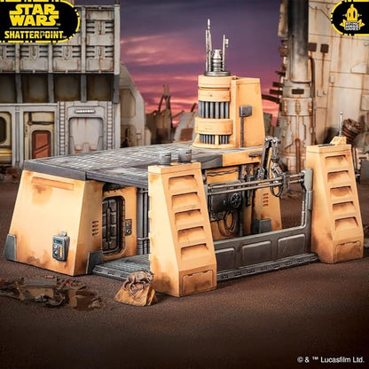 Star Wars Shatterpoint Maintenance Bay Terrain Pack - Enhance Gameplay! Tabletop Miniatures Game for Kids and Adults Ages 14+ 2 Players 90 Minute Playtime Made by Atomic Mass Games