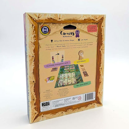 Canvas Reflections (Deluxe) Expansion - R2i Games - 1 to 5 Players - 30 Minutes Play Time