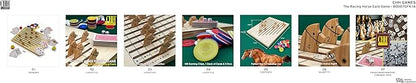 CHH The Racing Horse Game – Classic Family Board Game – Quality Construction and Fun for All Ages