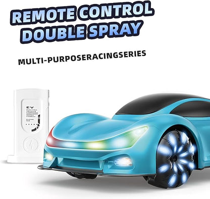Remote Control CarGesture Sensing RC CarDrift RC Stunt Cars with Light Spray &amp Sound 2.4GHz Hobby RC Cars Toy for KidsDual Control 360° Rotate Birthday Gifts for Boys Girls 6+ (White)