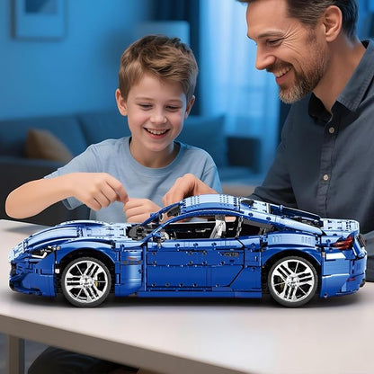 Reobrix Sports Car Building Blocks Set for Adults 1:8 Vehicle Racing Car Toy Model Building Kit for Adult 11010 Creative Gifts for Adults 14+ (5480PCS)