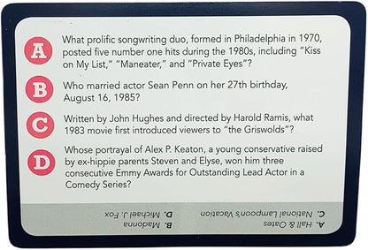 You Gotta Know 1980s - Trivia Game