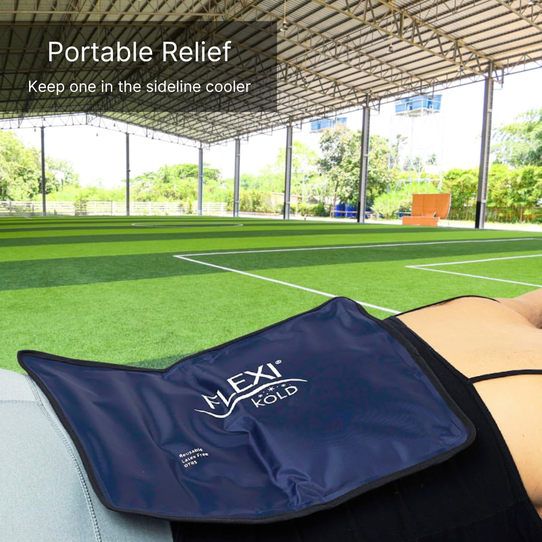 FlexiKold Gel Cold Pack (Standard Size: 26.5 cm X 36.8 cm) - A6300-COLD - Professional Ice Pack Therapy
