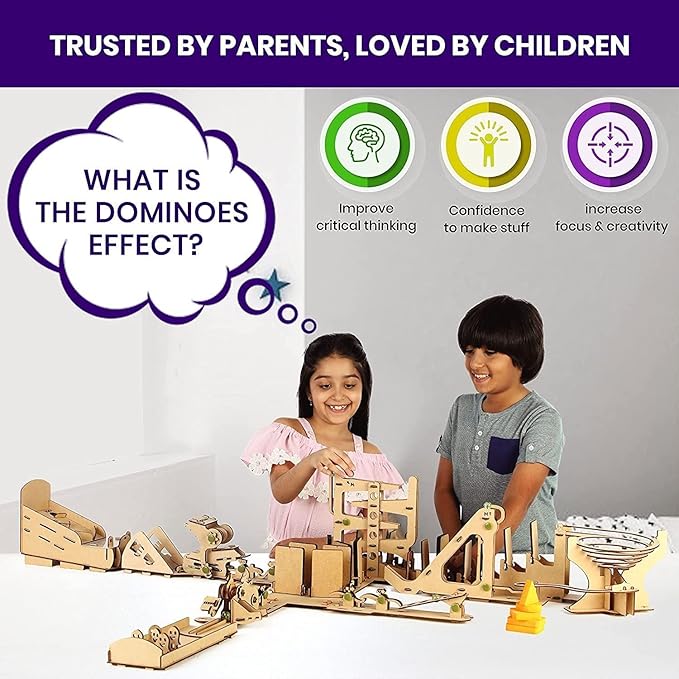 Smartivity Chain Reaction Engineering STEM Learning Toy Construction Kit for Kids Ages 8 and Up