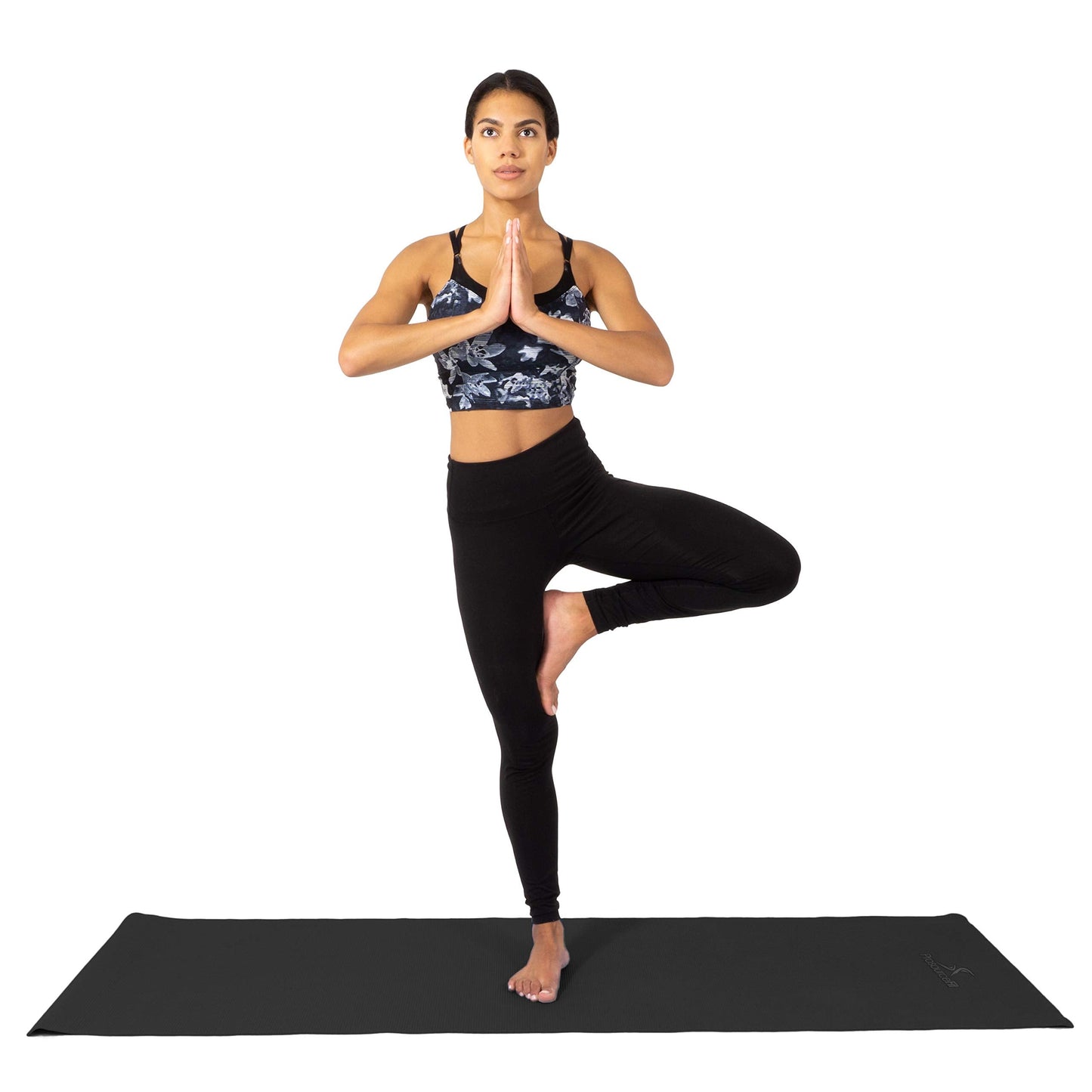 ProsourceFit Classic Yoga Mat 1/8” (3mm) Thick, Extra Long 72-Inch Lightweight Fitness Mat with Non-Slip Grip for Yoga, Pilates, Exercise