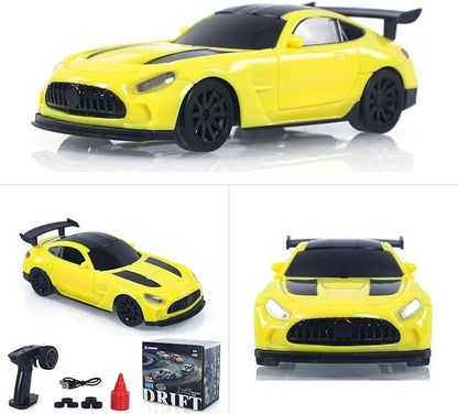 TOUCAN RC HOBBY RTR 4310 1/43 Remote Control Drift Car 4WD RC Racing Vehicles Radio Battery Light Effects No Sounds Mini Car Model Gift for Ages 14+