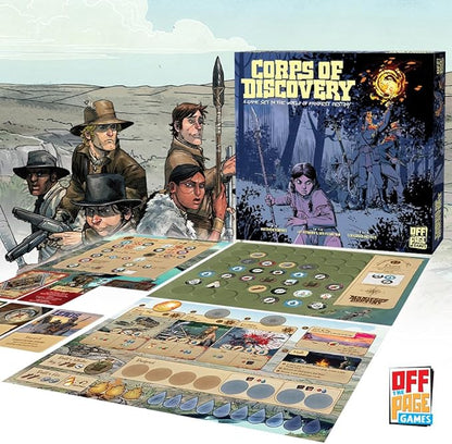 Corps of Discovery – Cooperative Adventure Board Game by Off The Page Games | 1–4 Players | Ages 14+