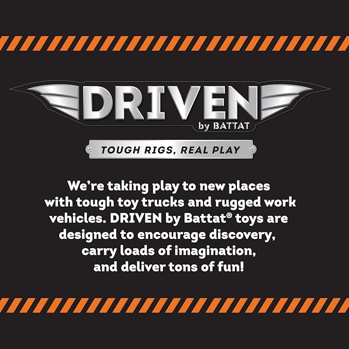 Driven by Battat - Take-Apart RC Race Car - Lights &amp Sounds Remote Controlled Race Car - Remote Control Toy for Toddlers Kids - STEM Set - 3 Years +