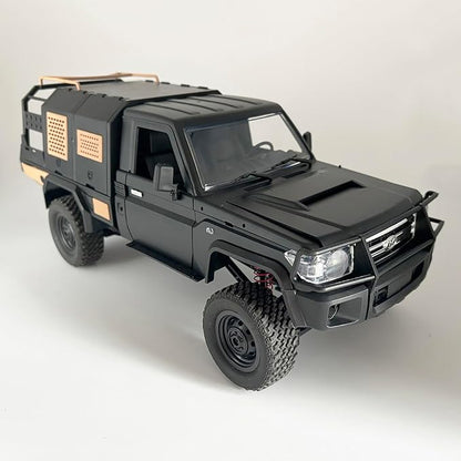 RC Rock Crawler RC Truck 4x4 1/12 Scale Remote Control Crawler MN82S Toyota Land Cruiser Off Road Vehicle All Terrain Proportional Throttle Steering 280 Motor Upgraded Chassis Adult