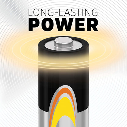 Energizer Alkaline Power AAA Batteries, 32 Count, Long-Lasting Triple A Batteries, Suitable for Everyday Electronics and Emergency Gear