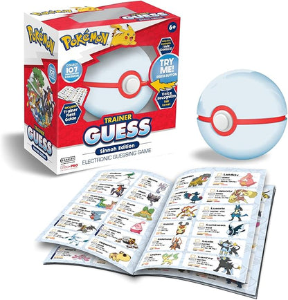 Ultra Pro Pokémon Trainer Guess Sinnoh Toy - Guess That Pokémon! Fun for Board Game &amp TCG Fans - Magic The Gathering Card Binder - Challenge Friends &amp Family!