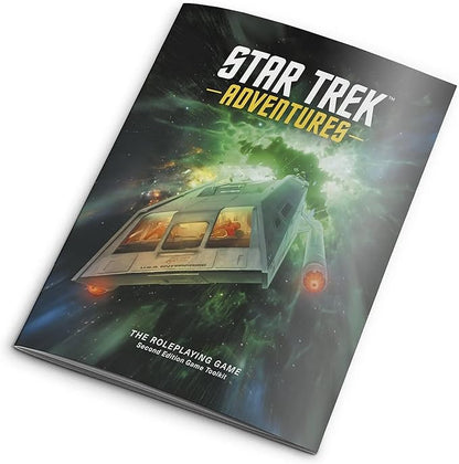 Modiphius Entertainment: Star Trek Adventures: Second Eidtion - Game Toolkit - GM Screen Booklet Map &amp Reference Sheets Tabletop RPG Accessory