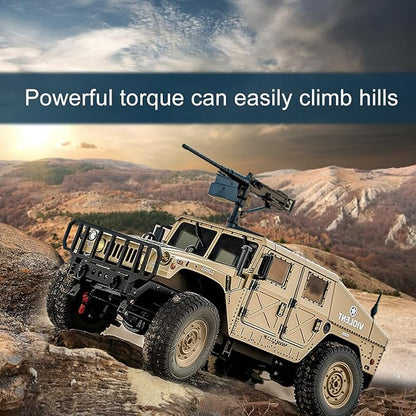 C8835 1:12 Scale Military RC Car with 3 500mah Battery 2.4GHz Remote Control Vehicle Simulation Off-Road Climbing VehicleRemote Control Truck-4x4 Off-Road RC Trucks Army Rock Crawler Humme