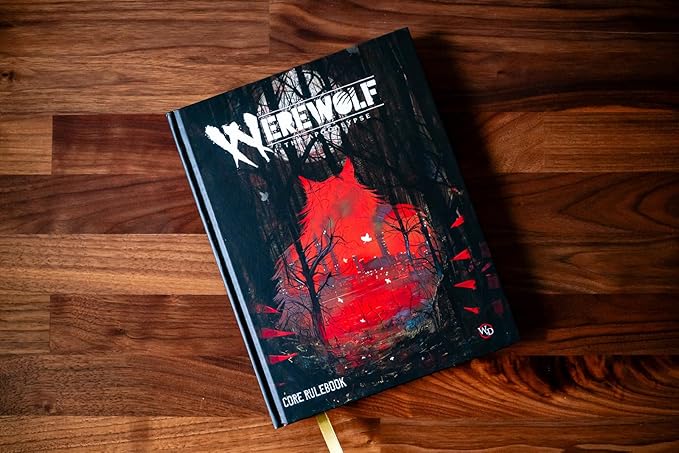 Renegade Game Studios Werewolf The Apocalypse 5th Edition TTRPG Books Hardcover Rulebook
