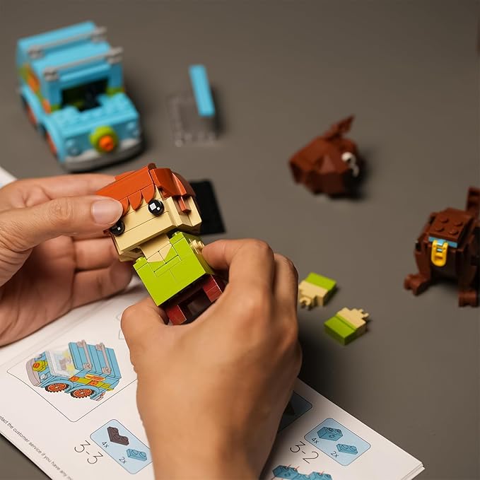 Halloween Horror Action Figure Building Toys Compatible with Lego for AdultsChristmas Decor Toy Car for Moive FanIdeas Gift for Kids 8-14 Years and UP 449 Pcs