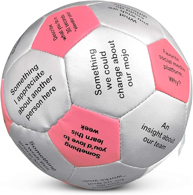 Trainers Warehouse 6 Thumball Collection 32 Prompts for Conversation Team Building Relationship and Training