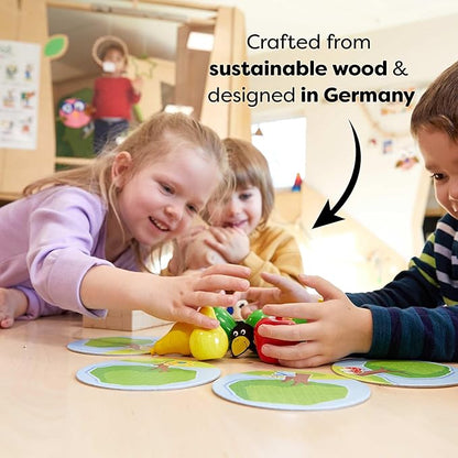 HABA My Very First Games - First Orchard Toddler Game - My First Orchard Game Cooperative Toddler Board Games for 2 Year Olds - Made in Germany