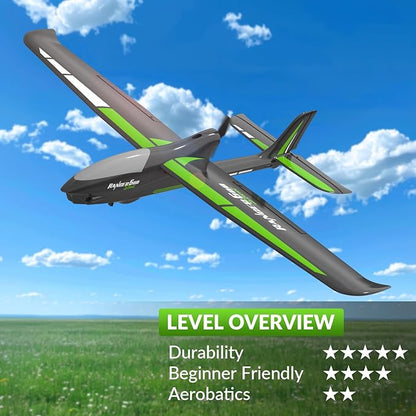 VOLANTEXRC New Version RC PlaneRemote Control Airplane for Adults4-Channel RC Plane with Durable Foam Construction3 Flight ModesOne-Key StuntsComprehensive Accessories Kit23.6*18.1 inchesRTF