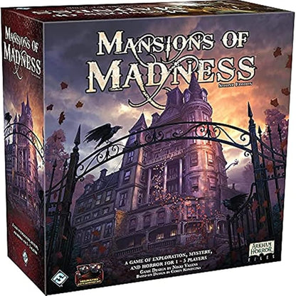 Asmodee Mansions of Madness Board Game (2nd Edition) - Dive into Lovecraftian Horror and Mystery with Cooperative Gameplay! Ages 14+ 1-5 Players 2-3 Hour Playtime