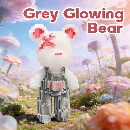 Small Candy Bear Building Blocks (2850 PCS) Creative Animal Brick Set for Kids &amp Adults Micro Building Blocks Teddy Blocks Children Toys for Christmas Halloween Anniversary