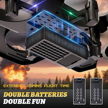 4DRC RC Planes Remote Control Airplanes for Kids Foam Remote Control Planes for Kids Adults Beginners Remote Control Helicopter Fighter Jet Drones for Kids Adults 360° Flip Easy to Fly