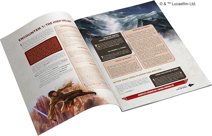 Star Wars - Force and Destiny: Beginner Game Ignite Your Lightsabers and Discover Your Force Destiny! Sci-Fi Roleplaying Game Ages 10+ 3-5 Players 1 Hour Playtime Made by Edge Studio
