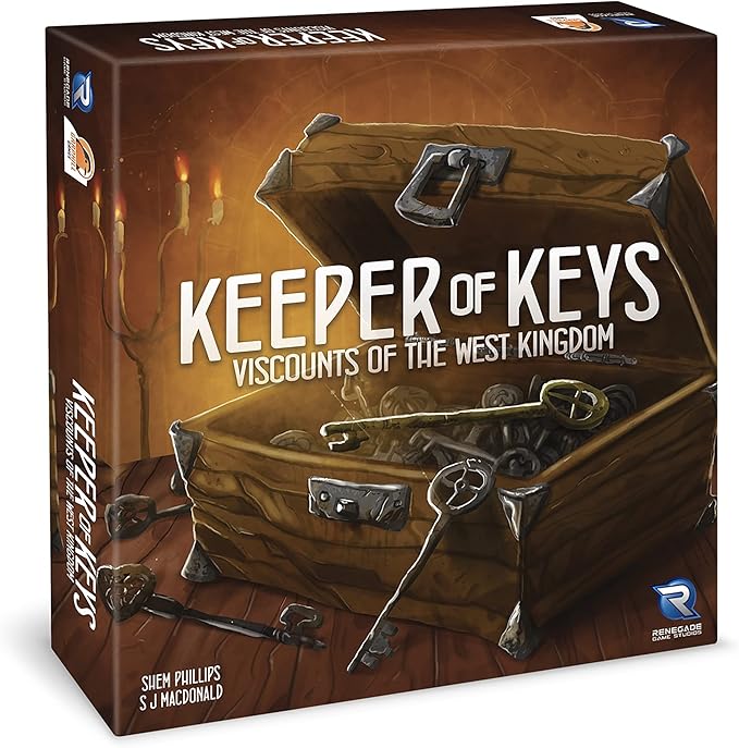 Renegade Game Studios Viscounts West Kingdom Strategy Board Game Expansion Keeper of Keys