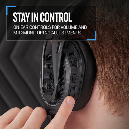RIG 800 PRO HS Wireless Gaming Headset & Multi-Function Base Station for PlayStation PS4, PS5, PC, Mac, USB - Up to 60 Hour Battery
