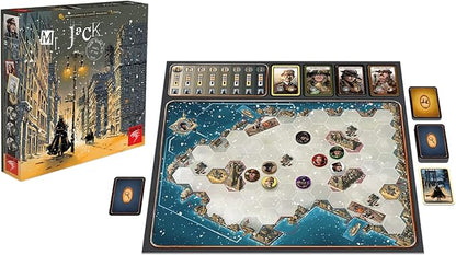 Hurrican Mr. Jack: New York Master a Higher Level in New York Expert Version of the Classic Mr. Jack London 2 Player Game For Ages 14 and up