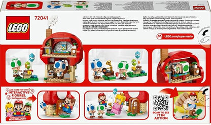 Lego Super Mario Kino House House Birthday Toy Gift Block Boys Girls 7 8 9 Year Old Elementary School Mario Toy Toy Game 72041