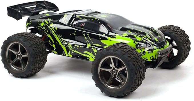 SummitLink Compatible Custom Body Muddy Green Over Black Replacement for 1/16 Scale RC Car or Truck (Truck not Included) ERMN-BG-02