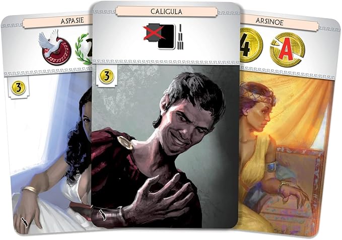 Asmodee 7 Wonders Leaders Board Game EXPANSION - Unleash the Power of Exceptional Leaders Civilization Strategy Game for Kids and Adults Ages 10+ 3-7 Players 40 Min Playtime