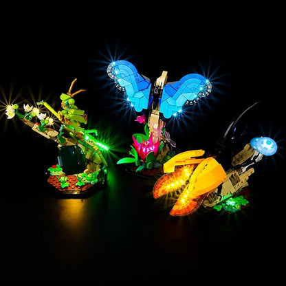 Kyglaring LED Light for Lego 21342 The Insect Collection Creative Lighting Kit NO Lego Blocks Set (Classic Version)