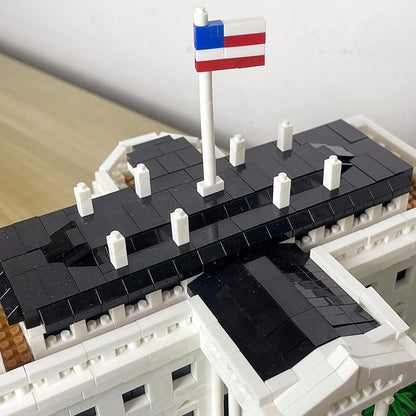 US White House Micro Mini Building Blocks Toys for Adult Perfect Replica Educational Fun Display-Worthy Masterpiece