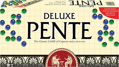 Deluxe Pente by Winning Moves Games USA Family Strategy Game of Capture Stones for 2 to 4 Players Ages 8+