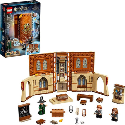 LEGO Harry Potter Hogwarts Moment: Transfiguration Class 76382 Professor McGonagall Room Collectible Playset New 2021 (241 Pieces)