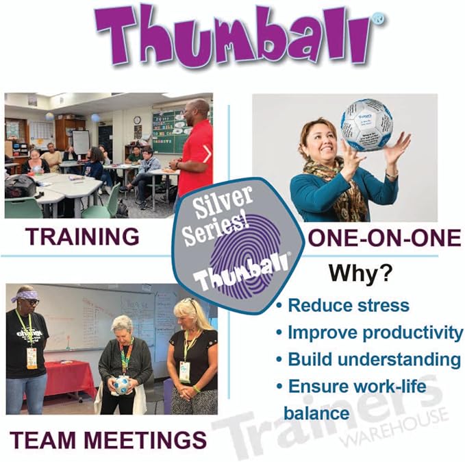 Trainers Warehouse 6 Thumball Collection 32 Prompts for Conversation Team Building Relationship and Training