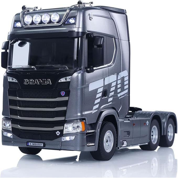 TOUCAN RC HOBBY 1/18 Plastic 6X4 Remote Control Tractor Truck SC 770S 1501 RWD RC Lorry Vehicle Light Sound RTR Model Toys for Adults