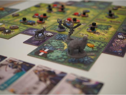 Mighty Boards: Fateforge: Chronicles of Kaan - Kin of The Wild Expansion - Epic Miniatures Board Game Introduces Pet Companions Age 14+ 1-4 Players