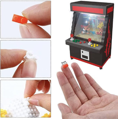 Fighter Game Micro Blocks Sets for Adults and Teens 14+ Building Toys Creative Bricks Gifts for Game Fans- Compatible with Nano(1060 Pieces)