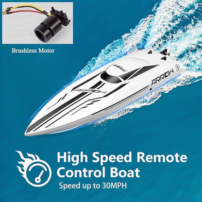 Cheerwing 25 RC Brushless 30 MPH High Speed Boat Large Racing Remote Control Boat for Adults