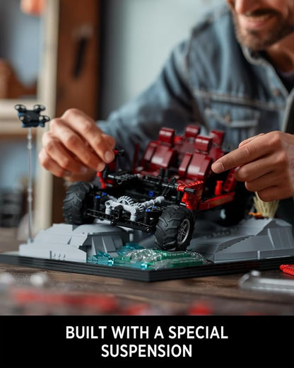 Nifeliz Wrange Pick-up car Model Building Set Unique Off-Road Car Building Toy for Adults Display Model Set for Adult Gift Giving (1993 PCS NF10281)